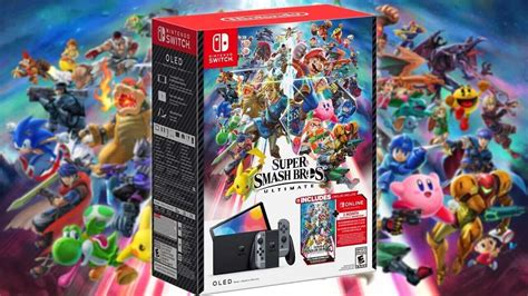 super smash bros switch oled|More.